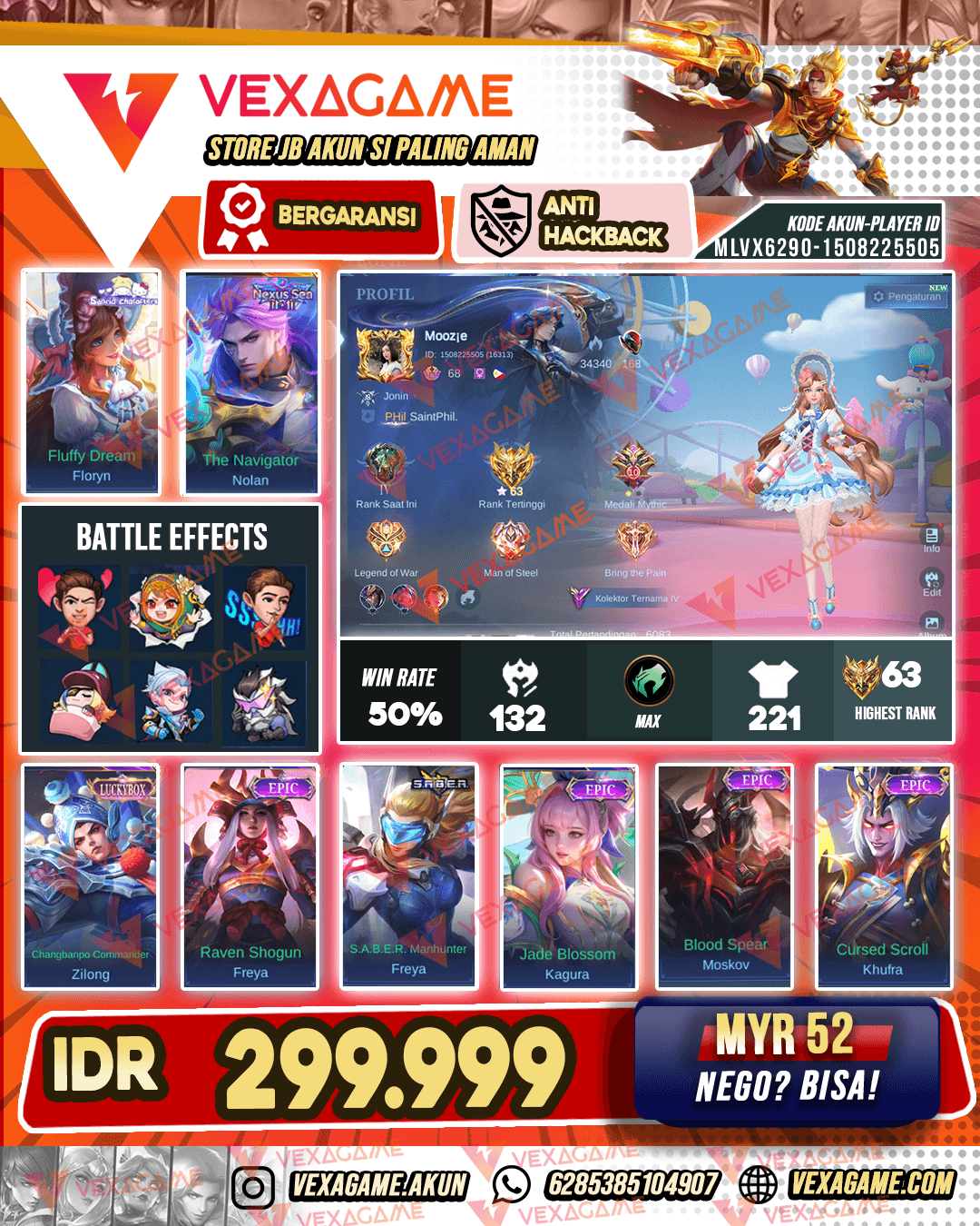 Nolan 11.11 X Floryn Sanrio | Emblem MAX