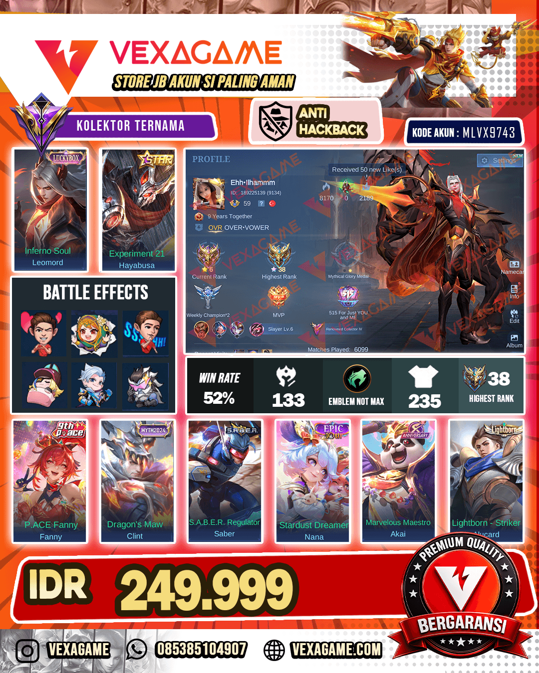 Leomord Luckybox | Hayabusa Annual Star
