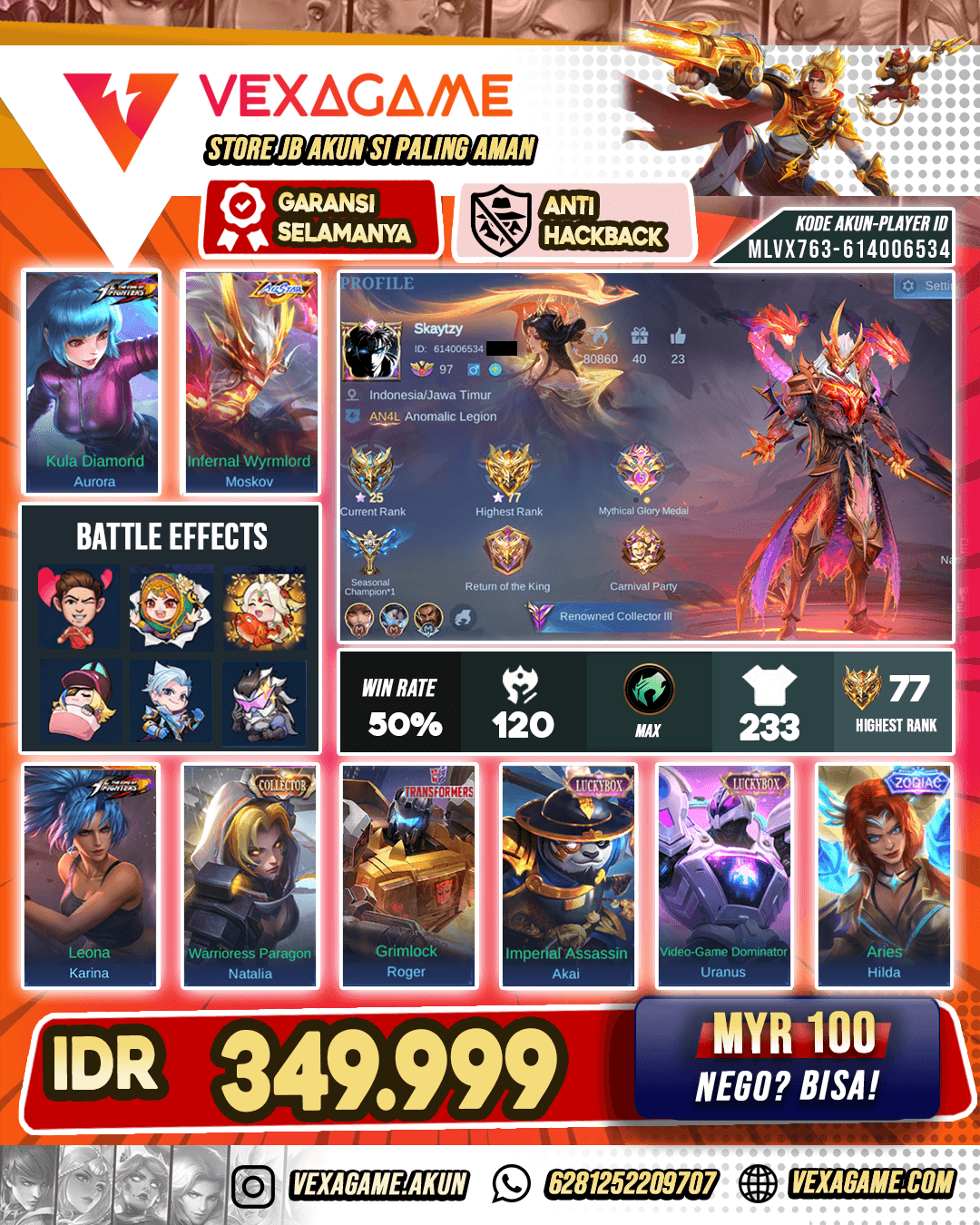Moskov Allstar Murah