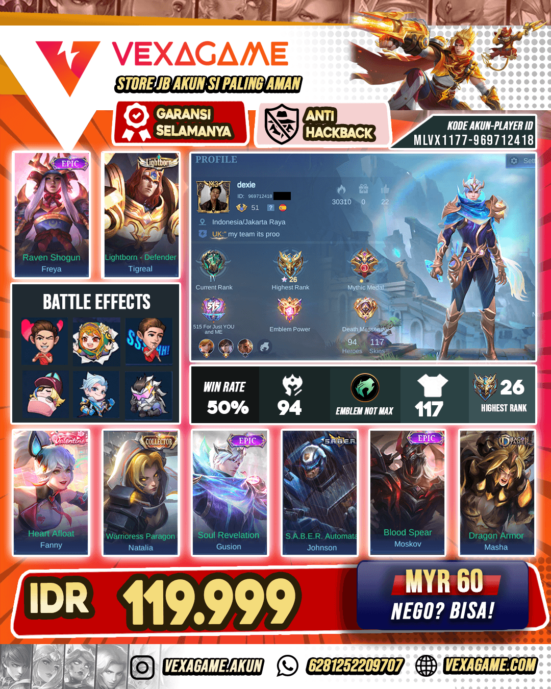 Akun Murah