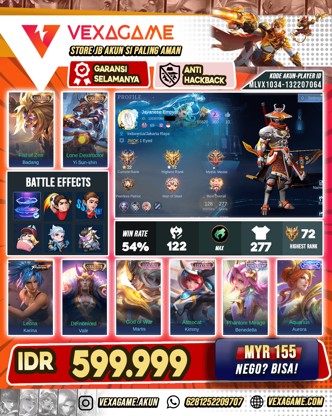 Yi Shun Shin CC | Badang CC | Valir CC | Recall Tas Tas Biru ON
