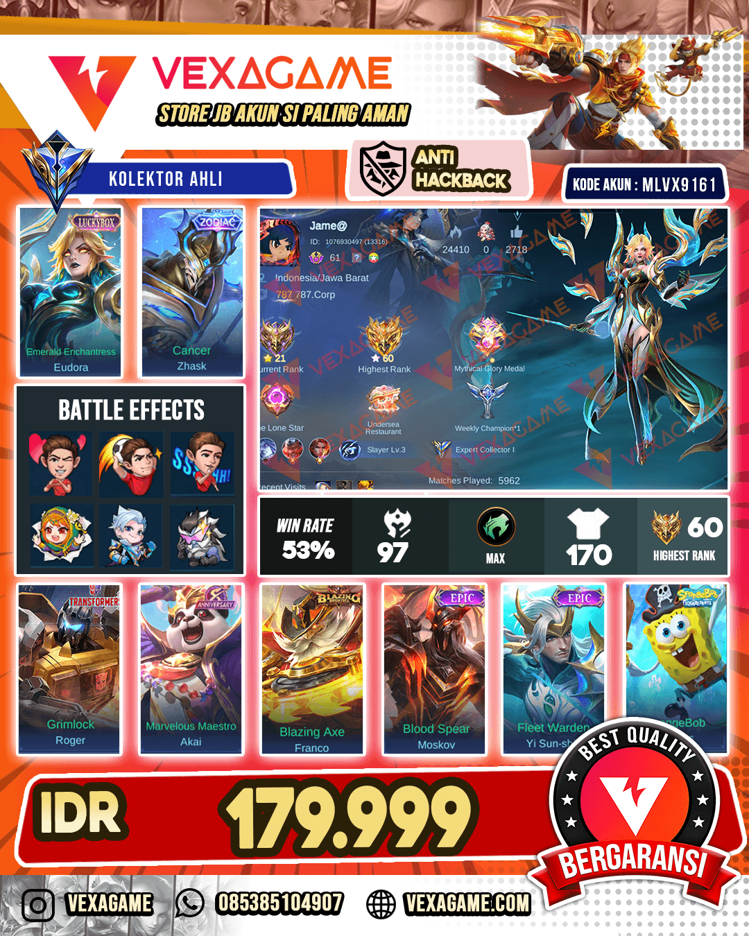 Eudora Luckybox | Zhask Zodiac
