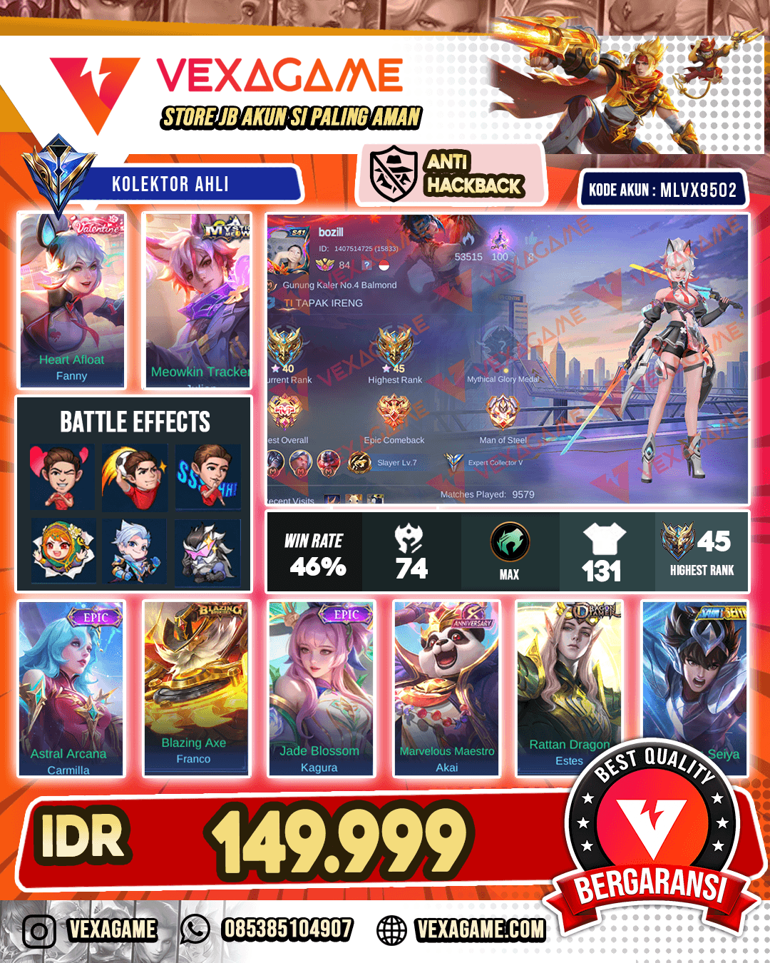 Fanny Valentine X Julian Miaw