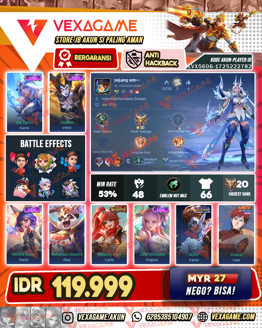 Karrie Epic | Irithel Epic
