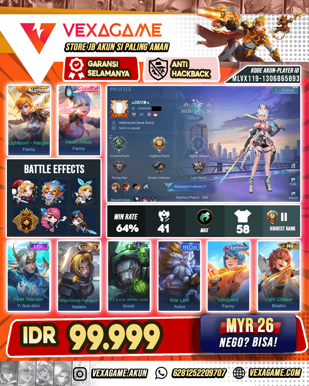 Akun Murah Meriah