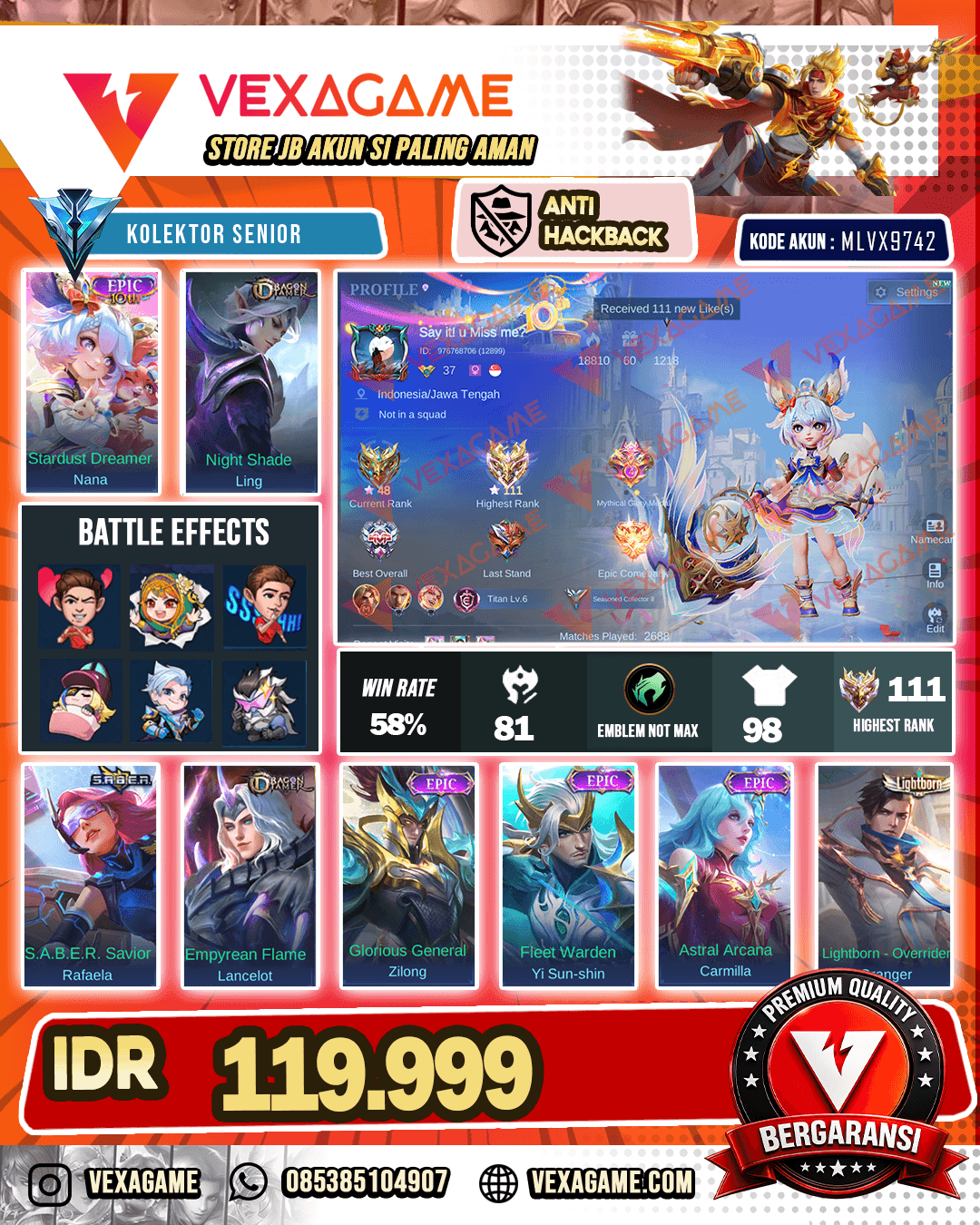 Nana Epic | Ling Dragon Tamer