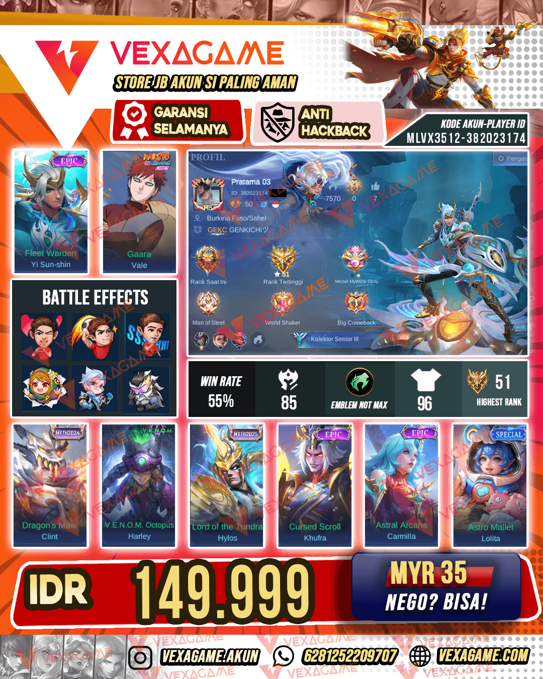 Yss Epic | Vale Gara