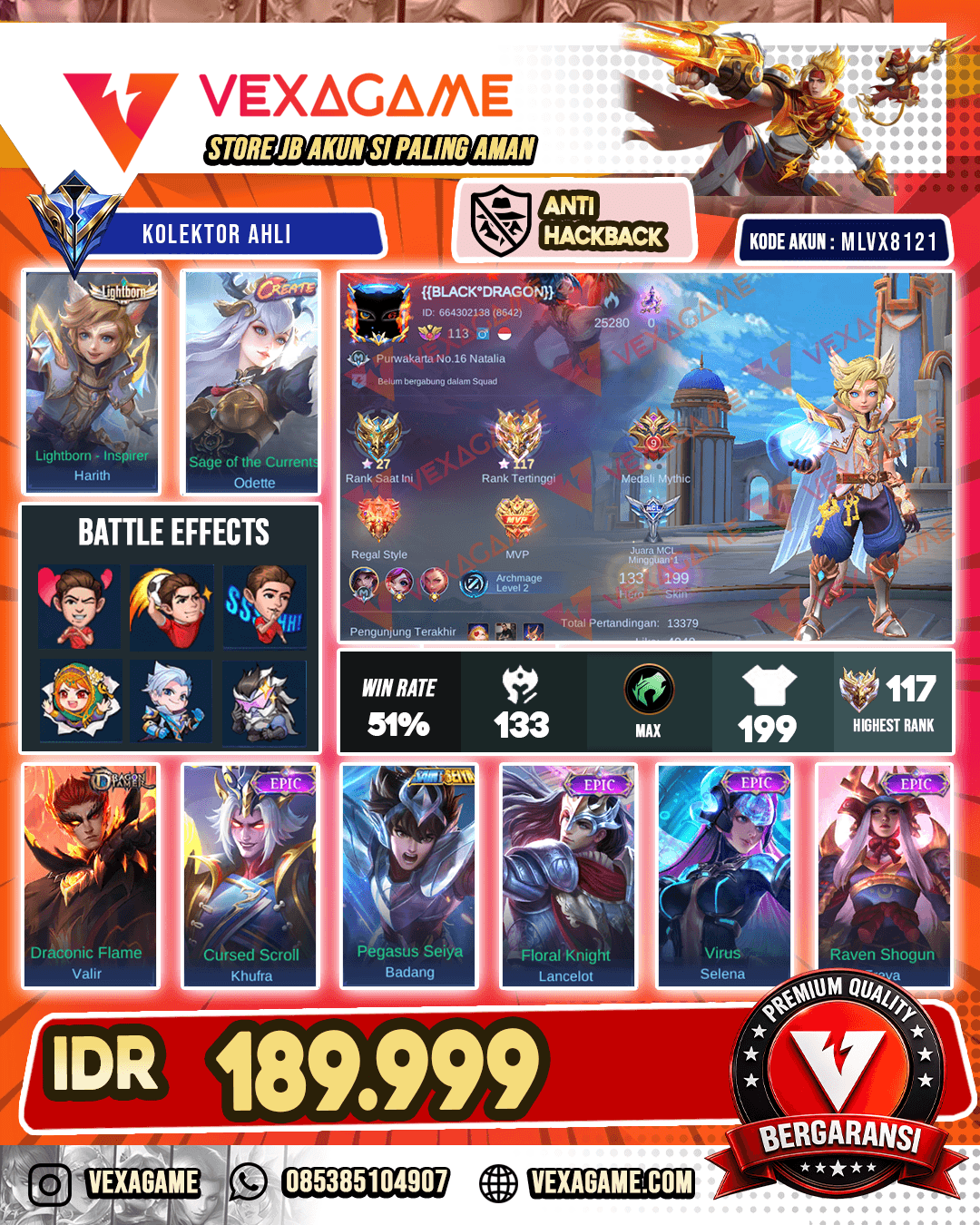 Harith LIghtborn X Odette Create | Ex Immortal