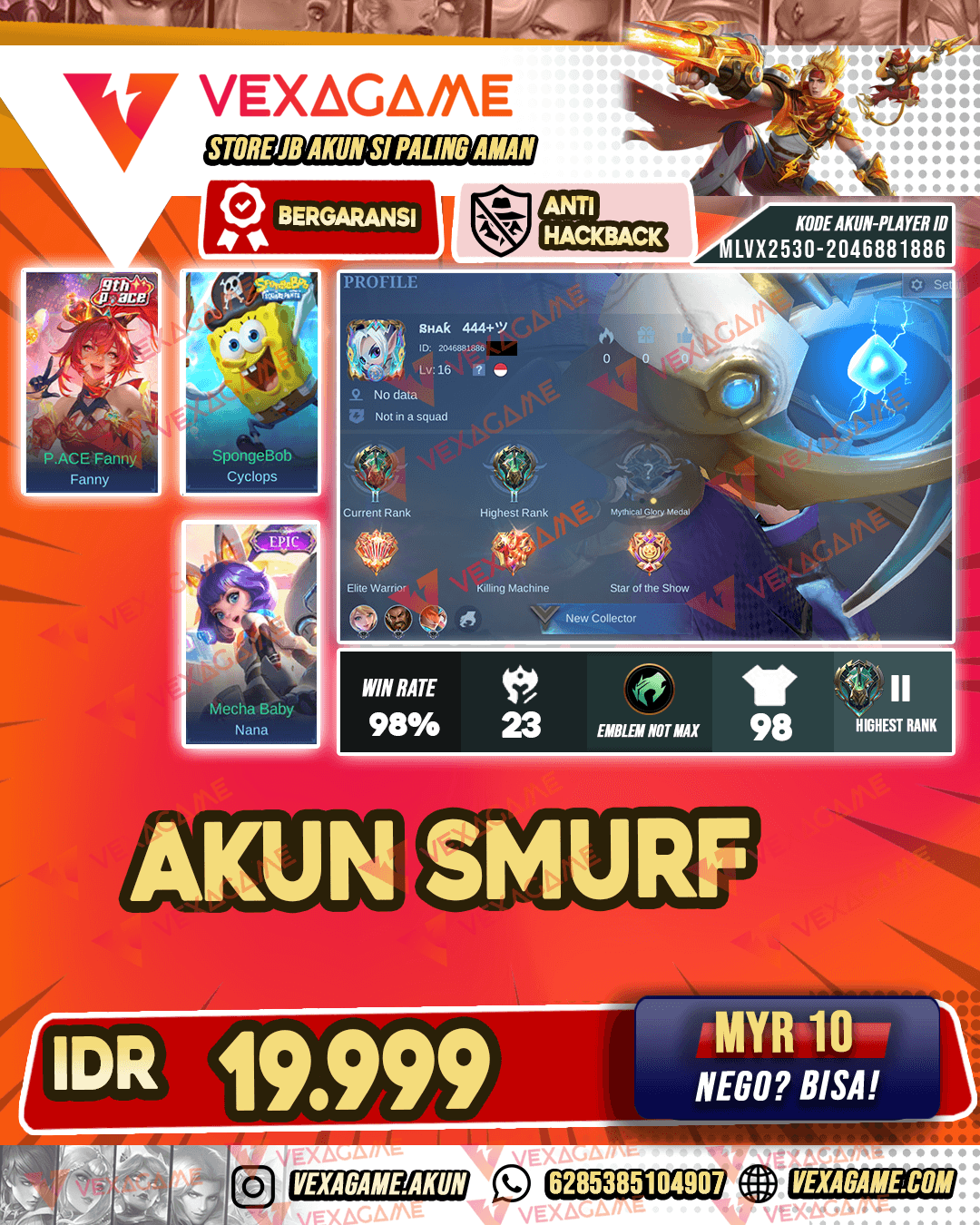 Smurf Murah