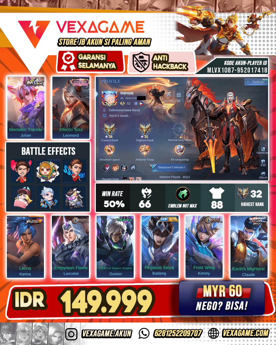 Leomord Luckybox Murah