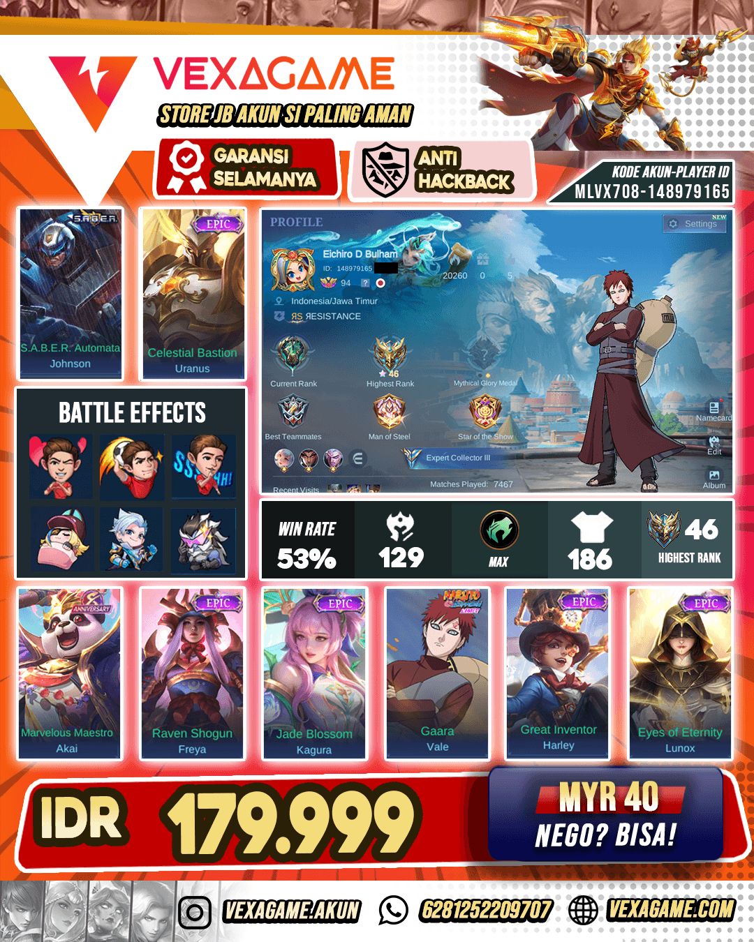 Vale Gara | Hero + Emblem Max