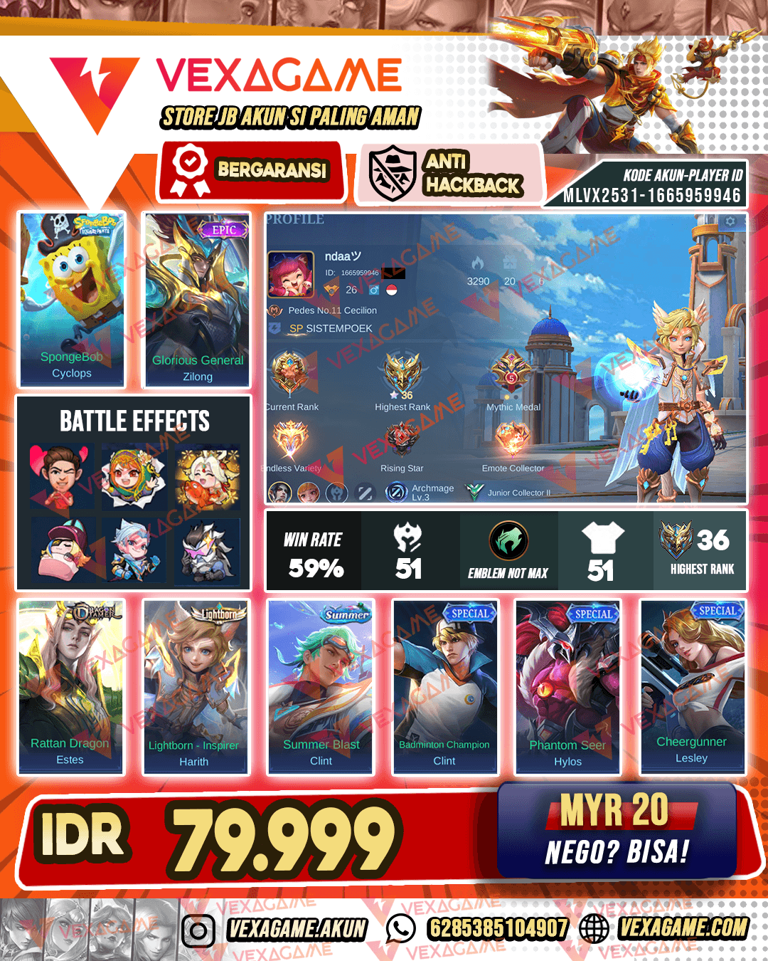 Akun Harga Pelajar