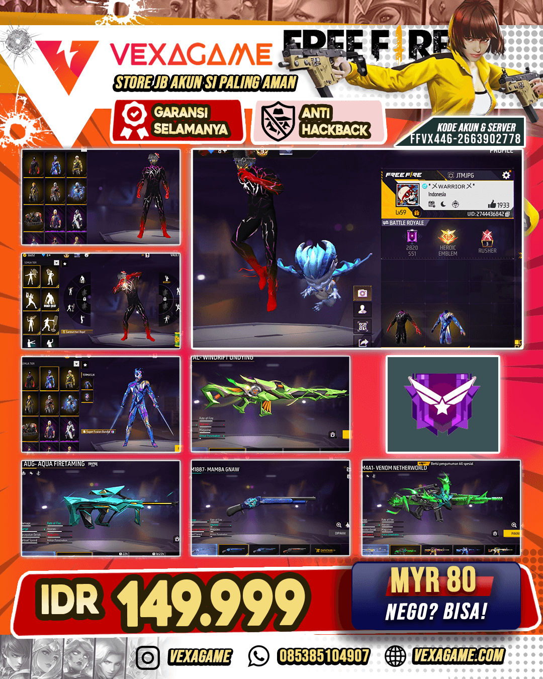 2 BUNDLE VOID | SG MAMBA | VAULT 190++