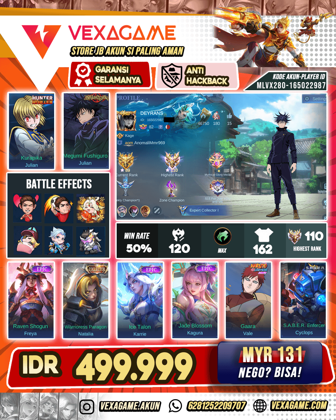 Julian JJK X Julian HxH