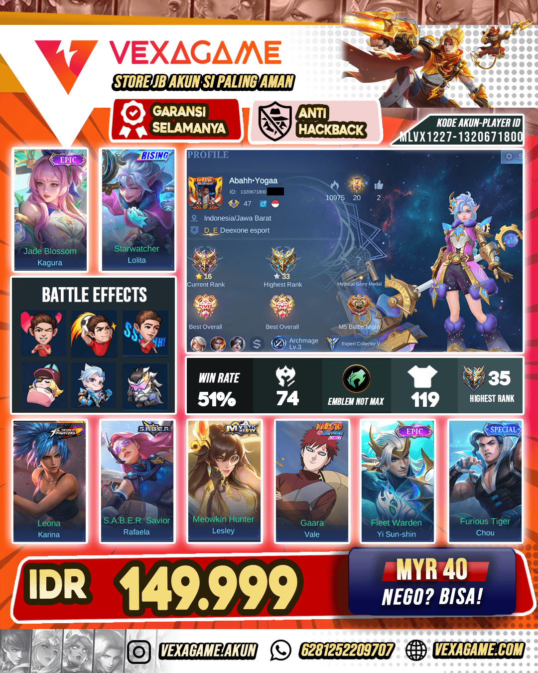 Lolita Rising X Karina KoF