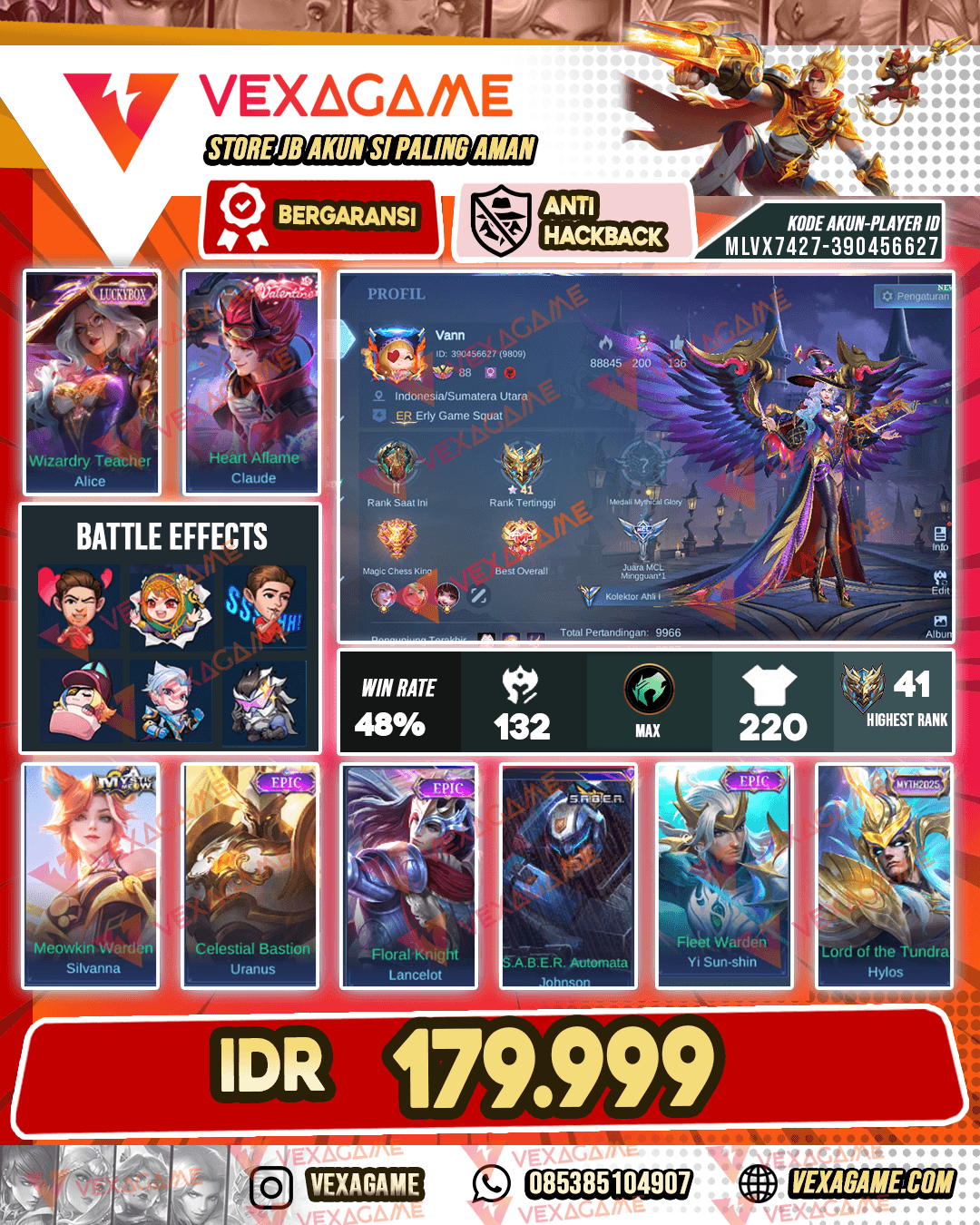 Alice Luckybox X Claude Valentine | Emblem MAX