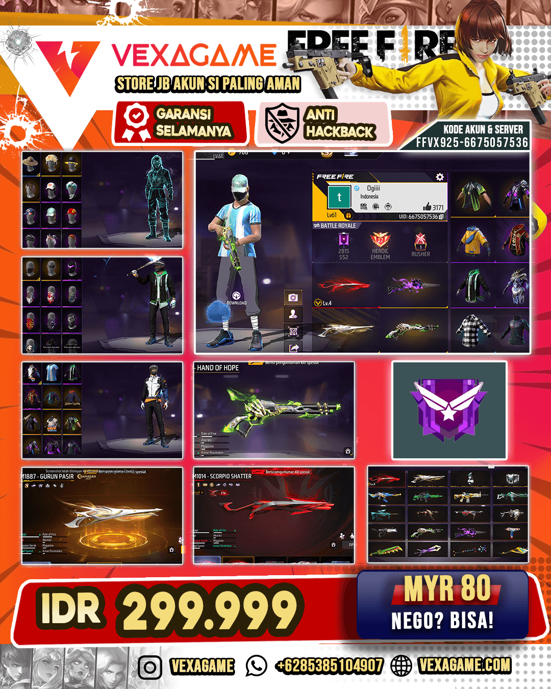 VAULT OTW 300 EVO 1 SG 4 RASA LUMUT X PASIR