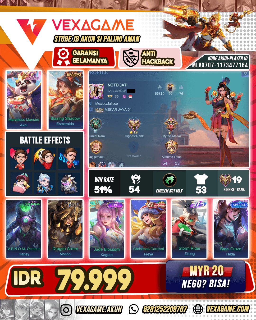 Akun Murah Banget