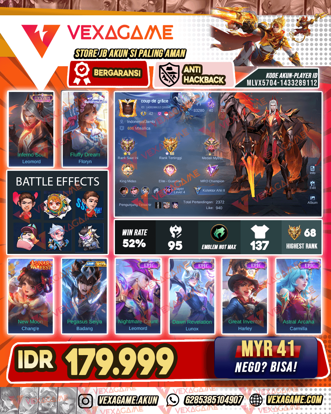 Leomord Luckybox | Floryn Sunrio | Change Lunar Fest
