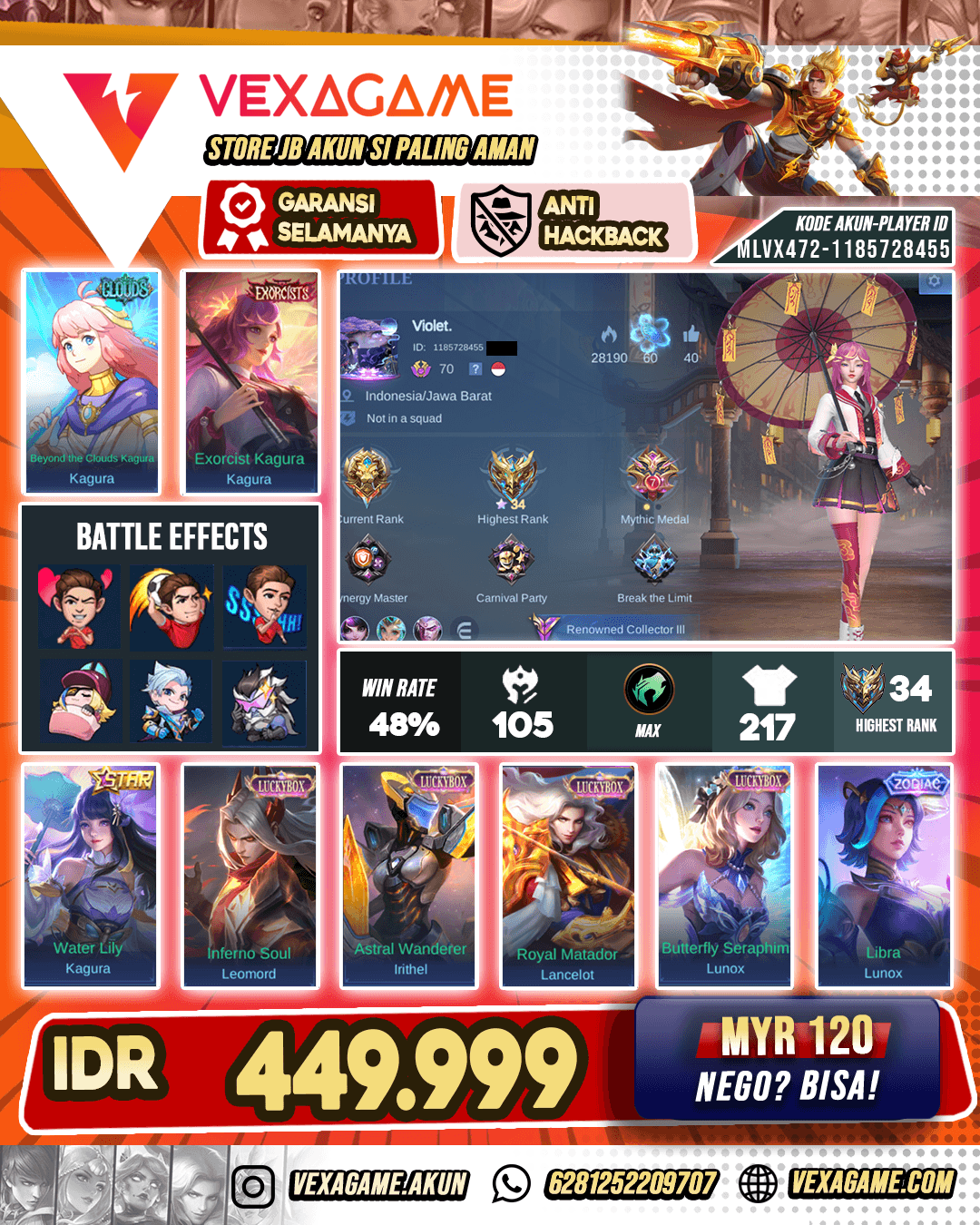 Kagura Exorcist | User Mage Abis