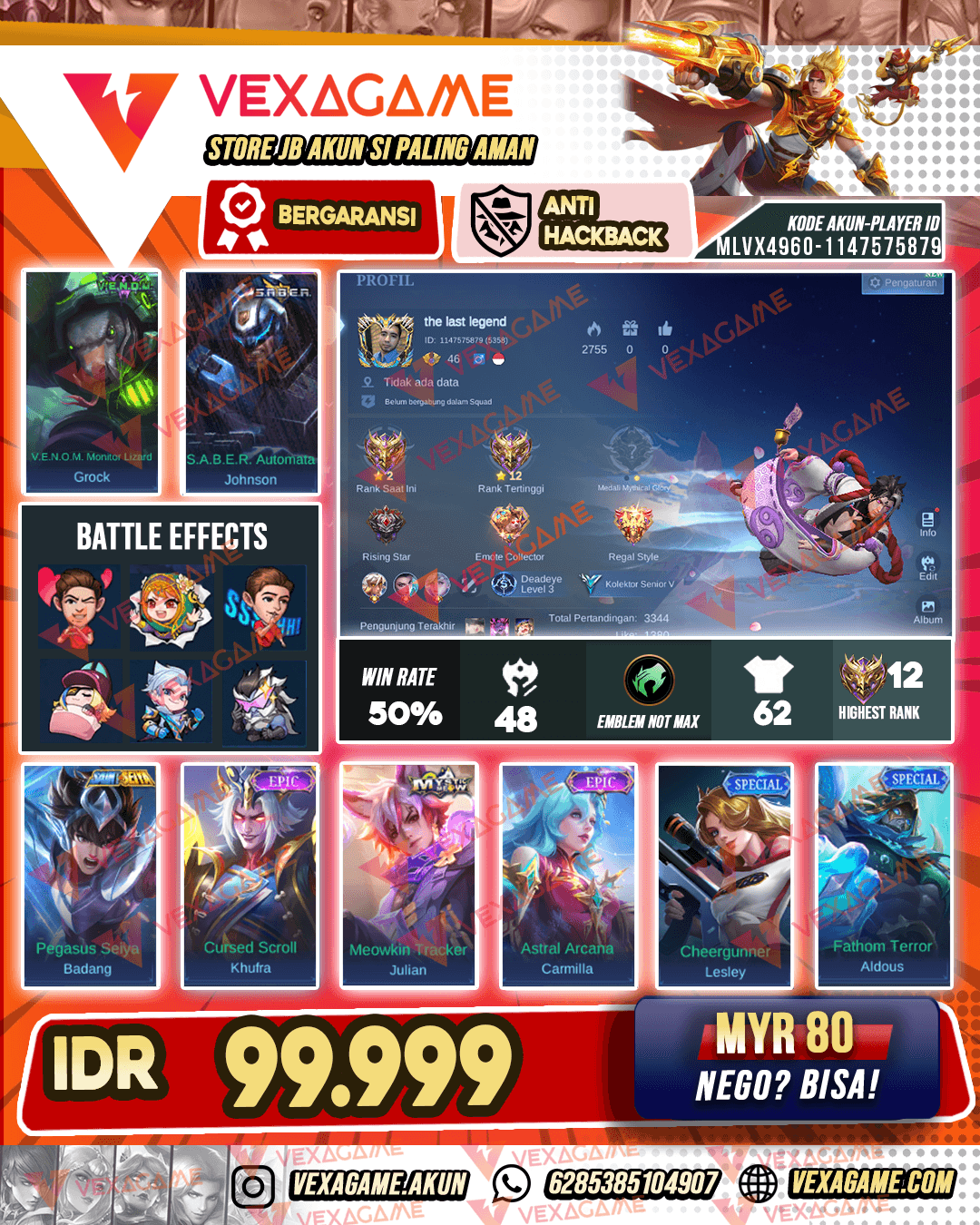Akun Murah