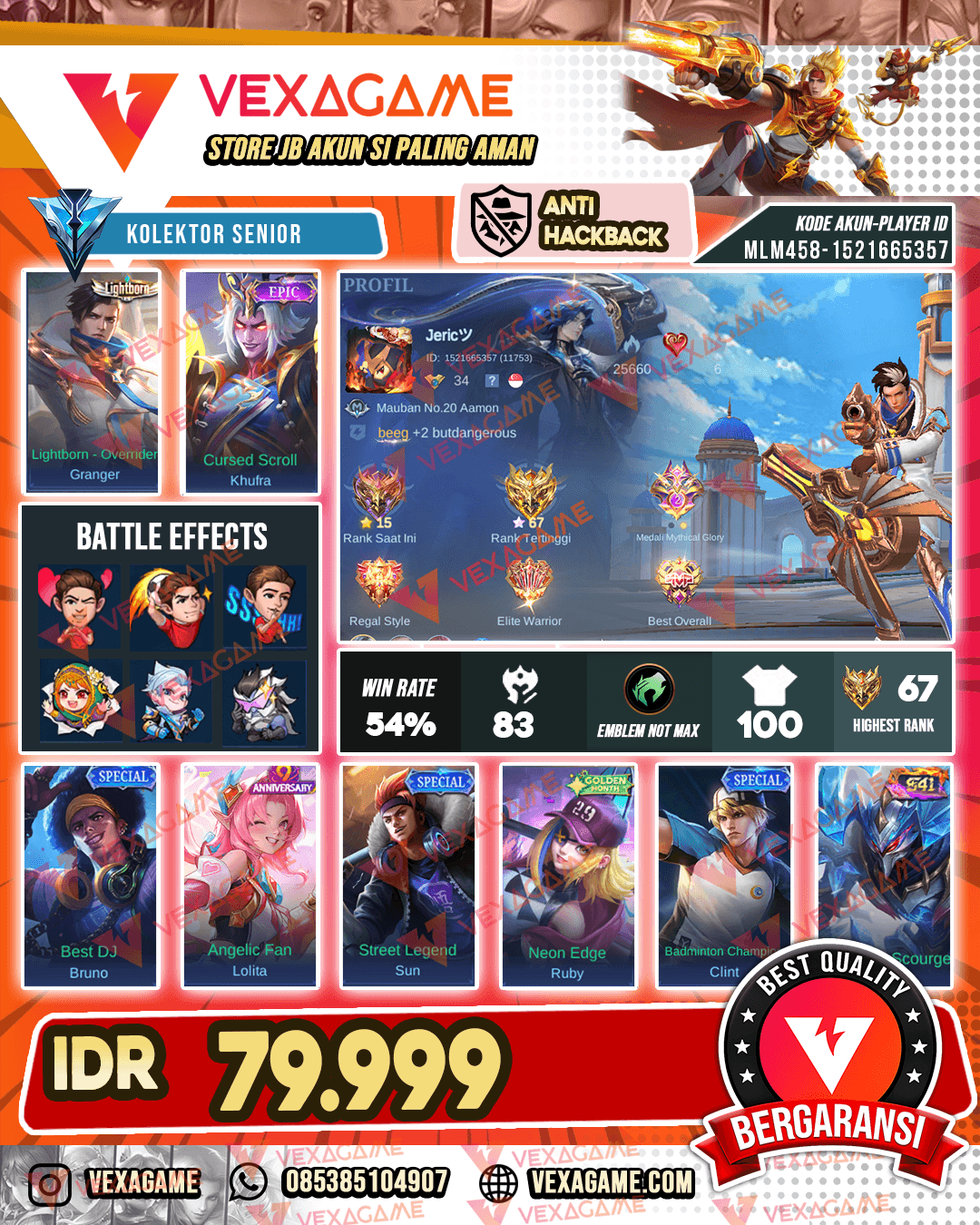 Akun Murah Harga Merakyat