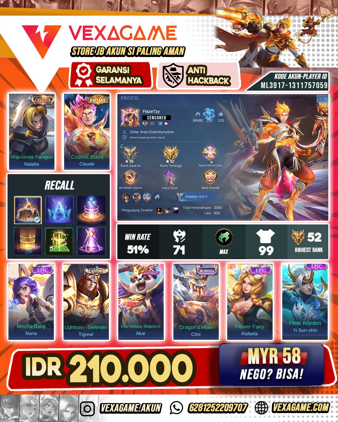 Claude Prime Murah