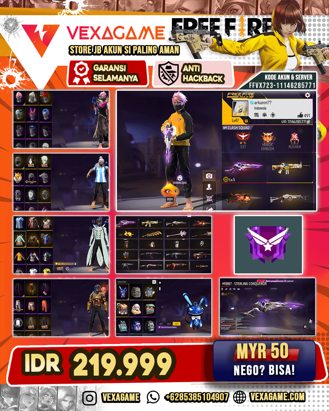 1 EVO | BUNNY BACKPACK | VAULT 63++