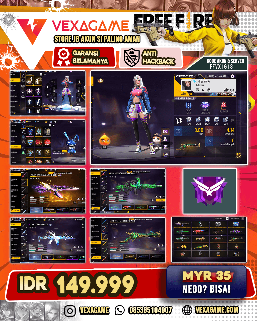 Blazing Haunt Bundle | AK47 Paradox | Sg 2 Rasa | Vault 100++
