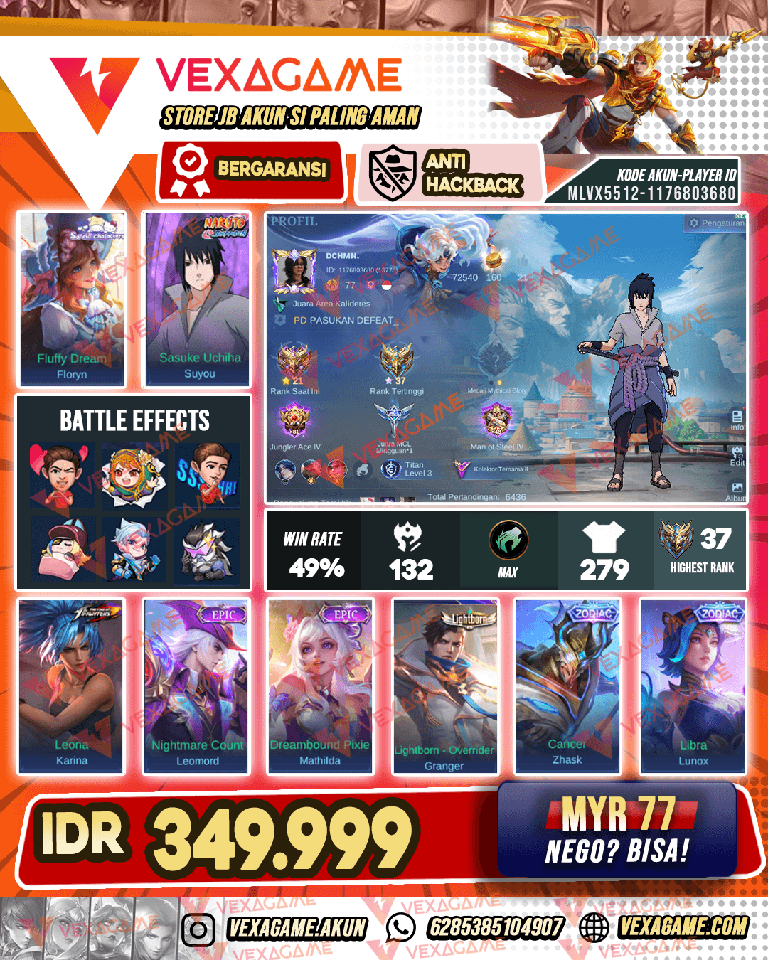 Suyou Sasuke | Floryn Sunrio | Emblem MAX & Hero MAX