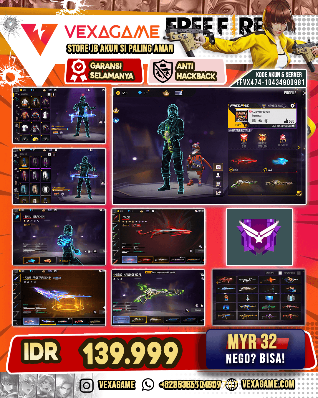 EVO SG PANJANG LVL 3 | SG LUMUT | AWM WINTERLANDS | VAULT 67