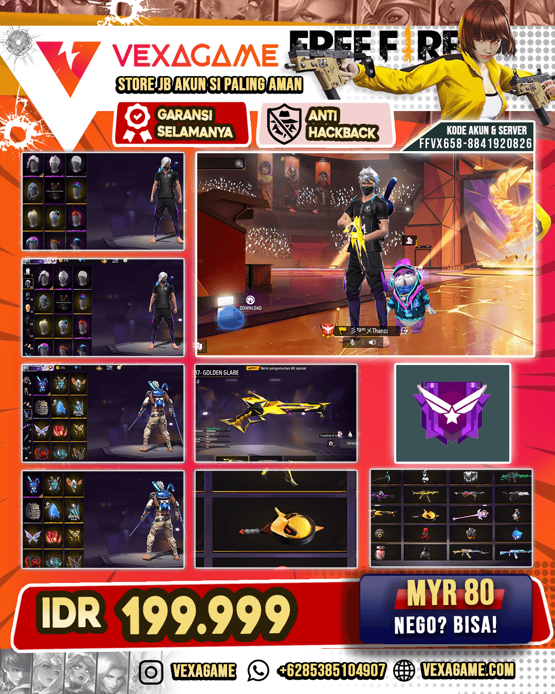 SG GOLDEN GLARE | VAULT 50+