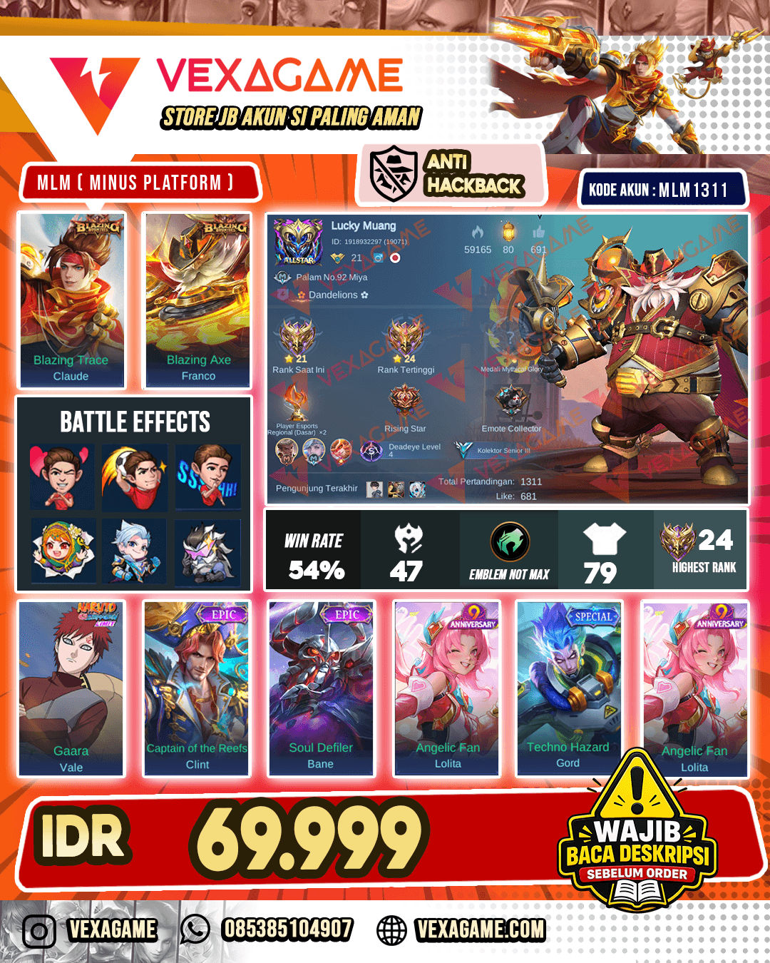 Akun Murah Harga Merakyat