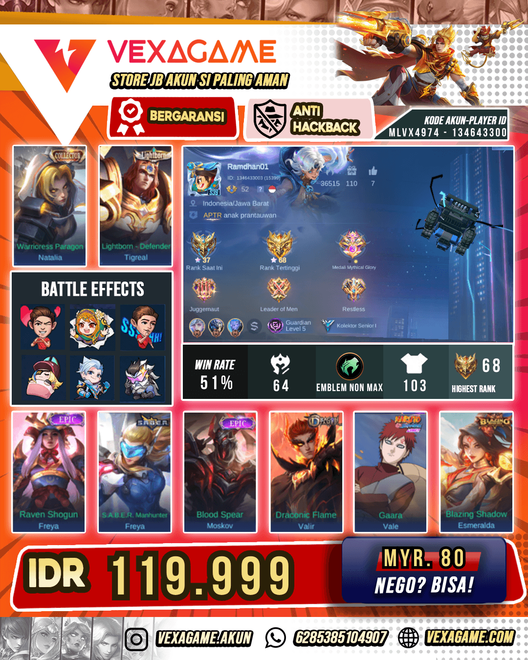 akun murah