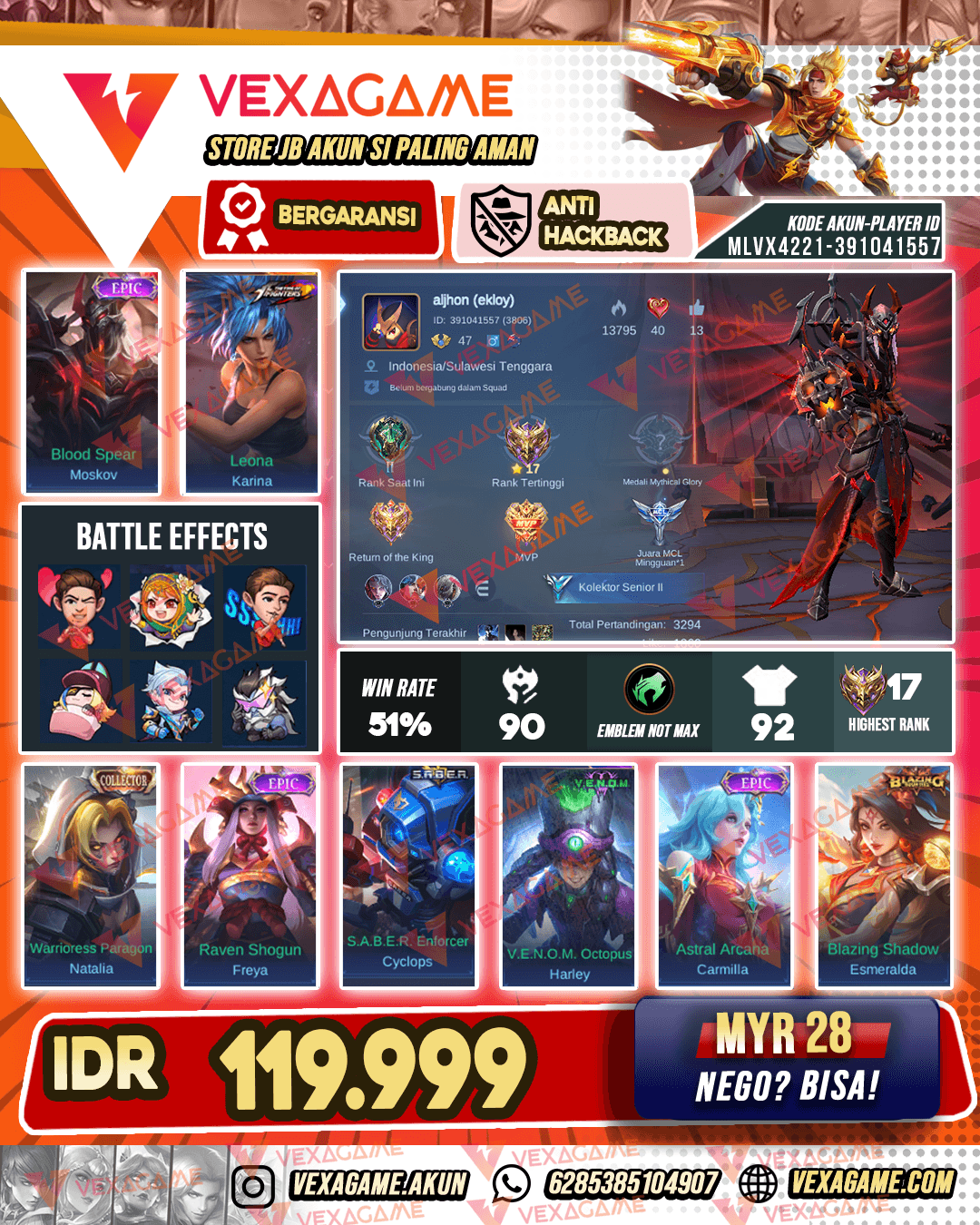 Moskov Epic | Karina KOF