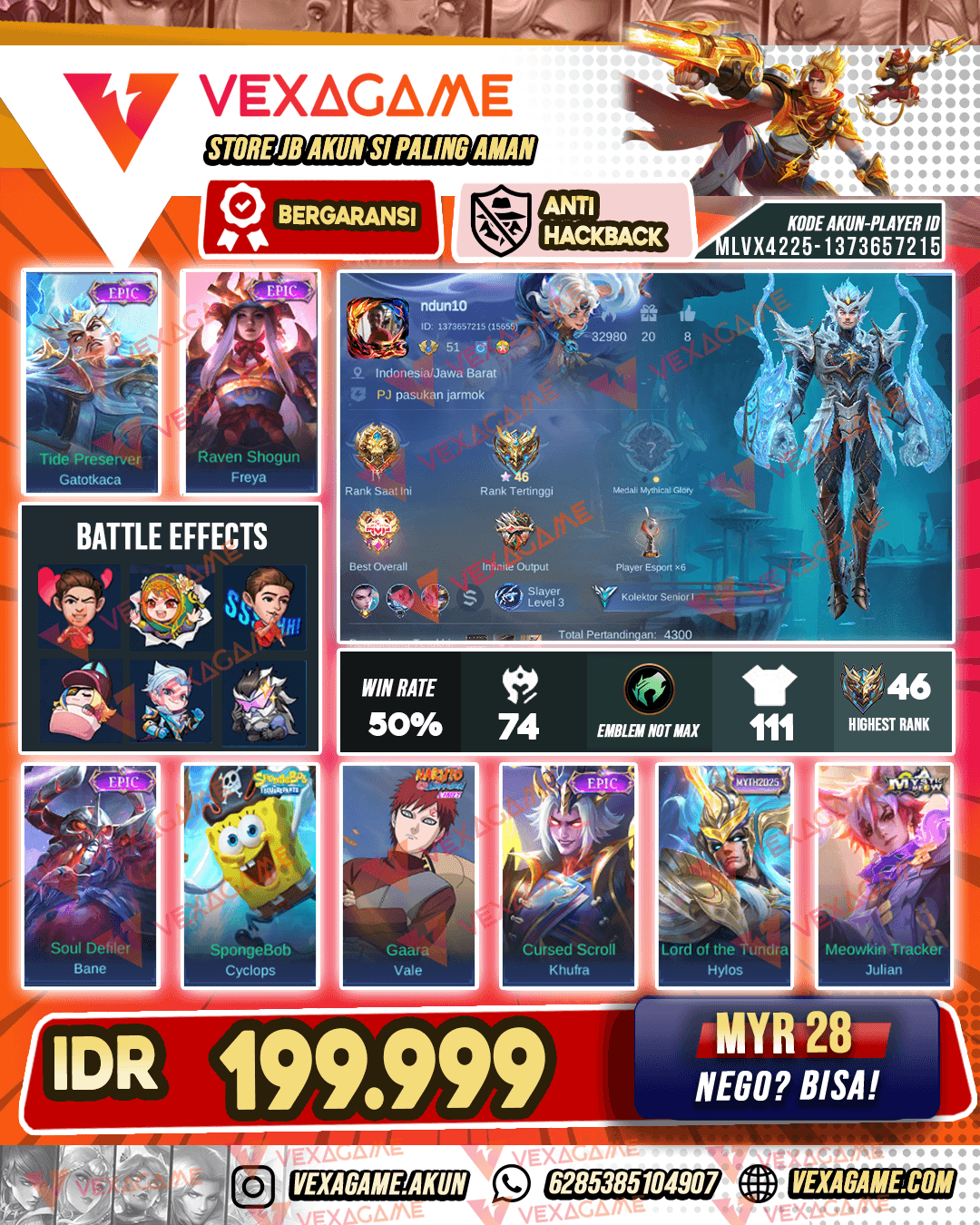 Gatotkaca Epic | Freya Epic