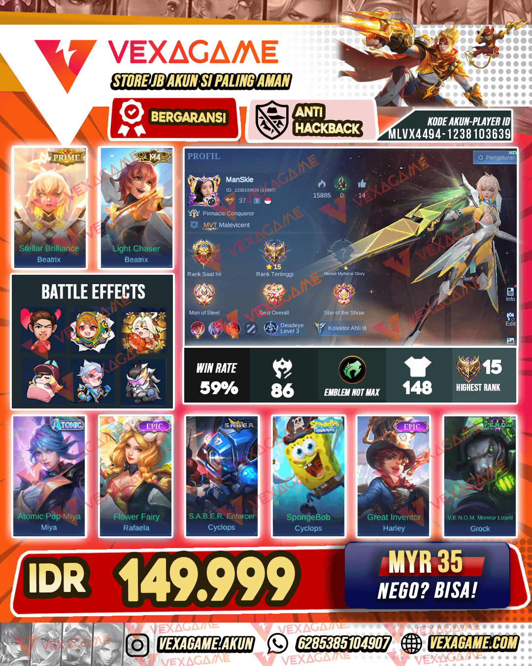 Beatrix Prime X Beatrix M4