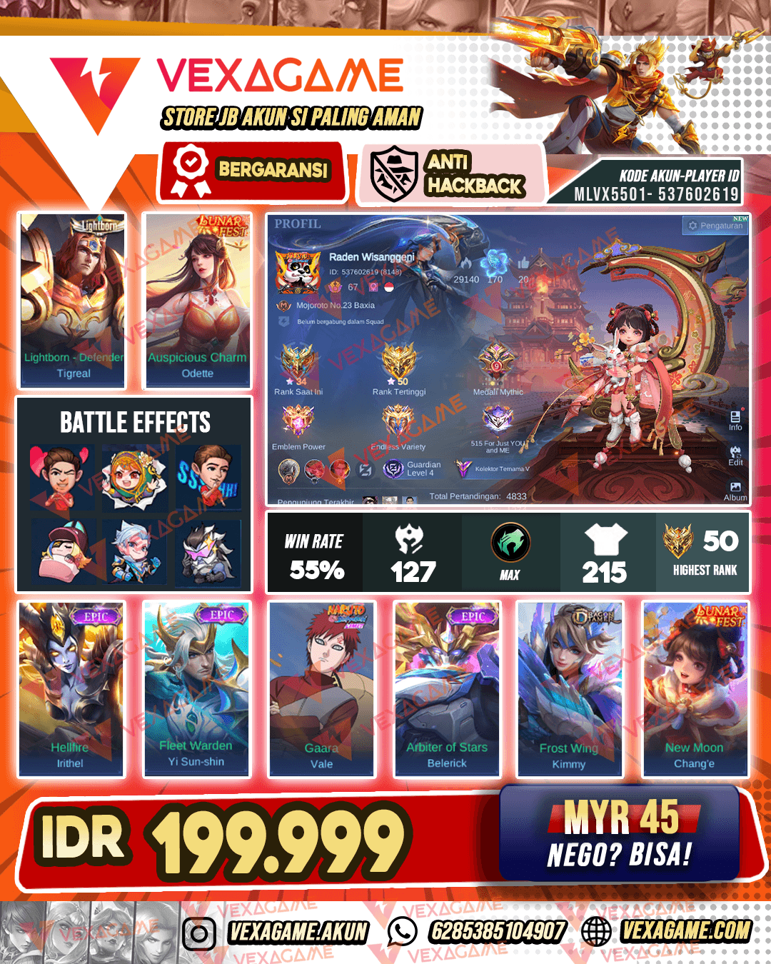 Change Lunar Fest | Odette Lunar Fest