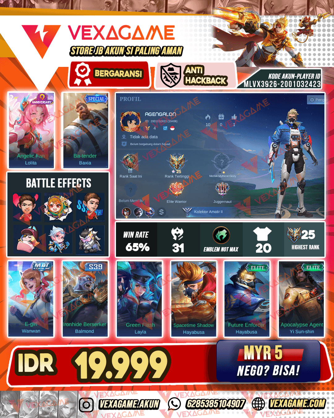 Akun Murah Dana Pelajar