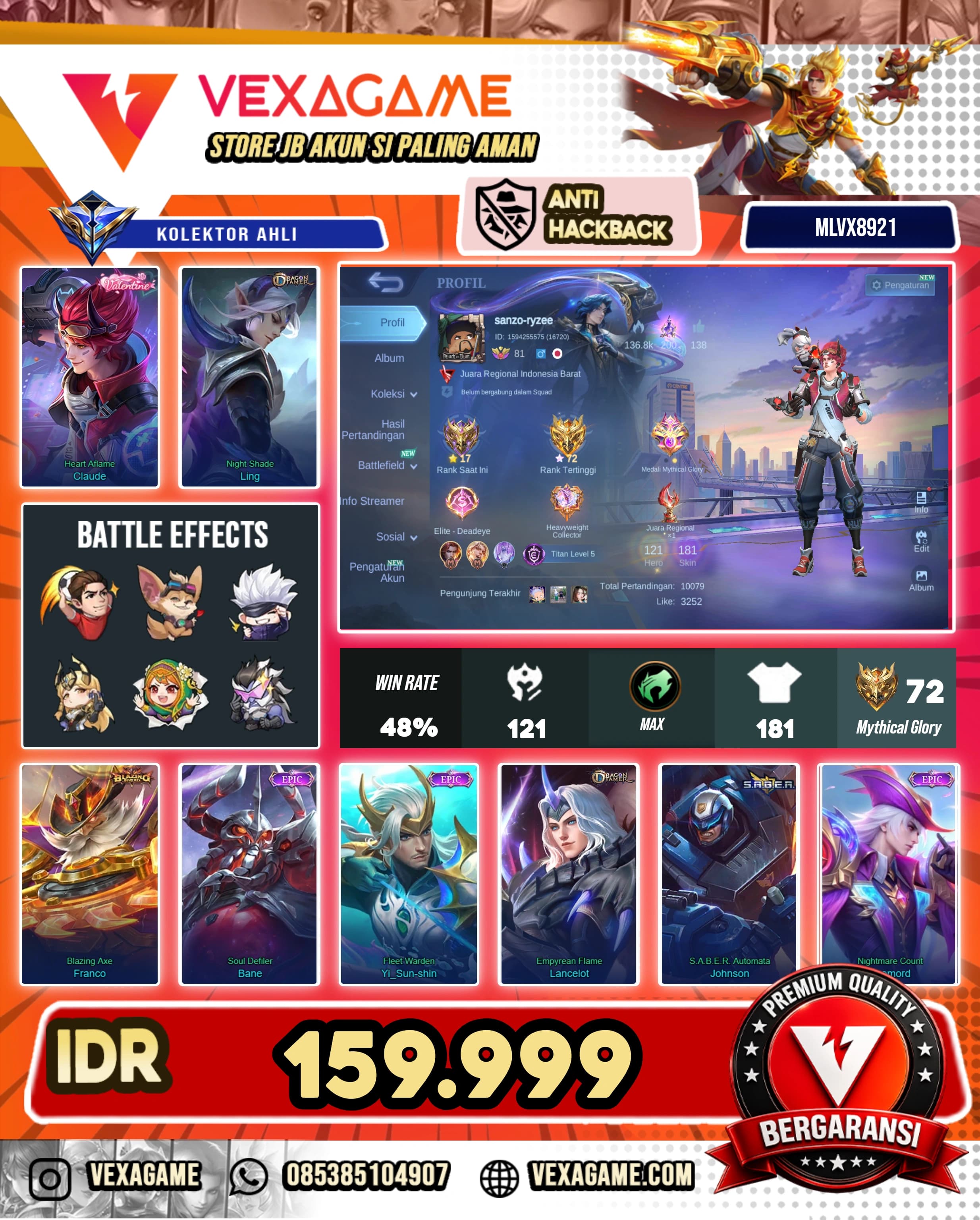 Claude Valentine X Ling Dragon Tamer