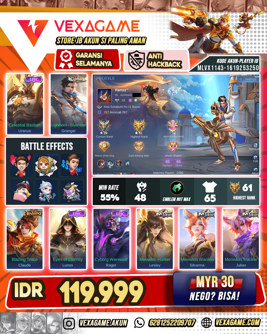Akun Murah