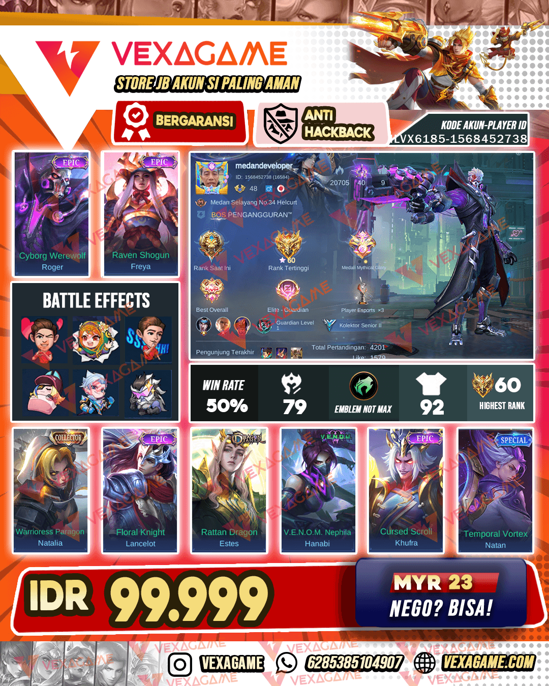Roger Epic X Freya Epic