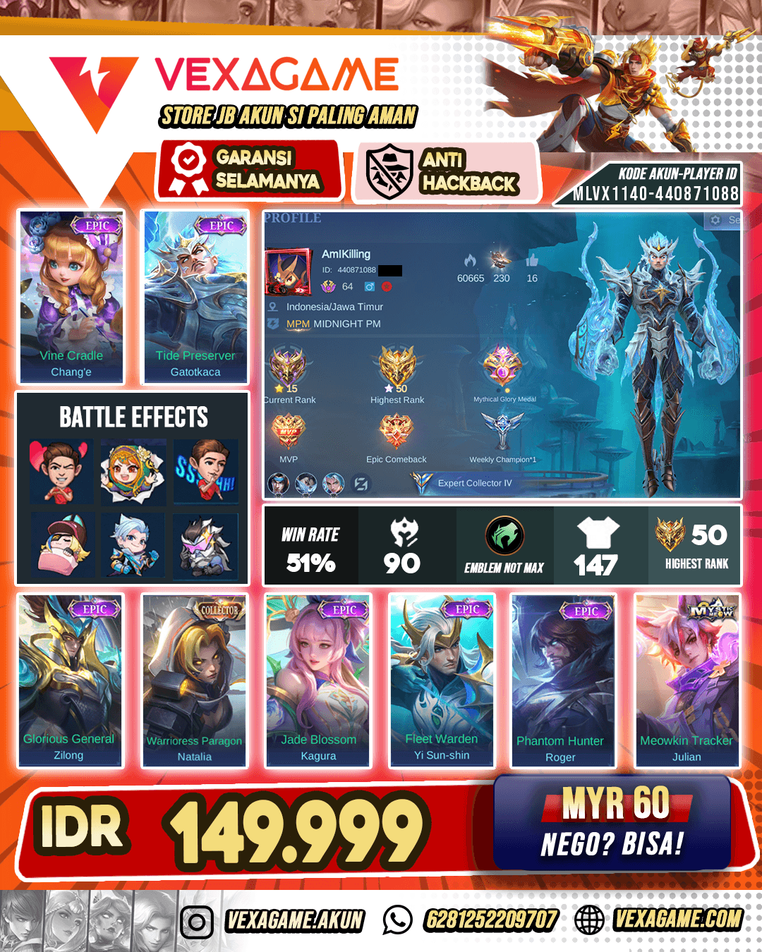 Gatot kaca Epic