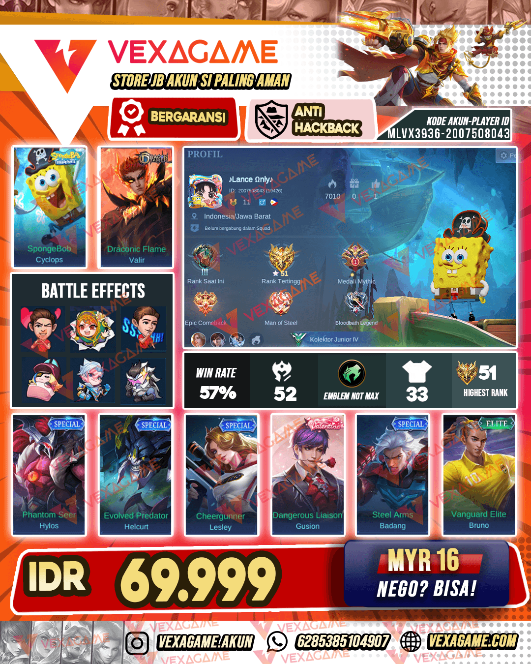 Cyclops Spongebob X Valir Dragon Tamer