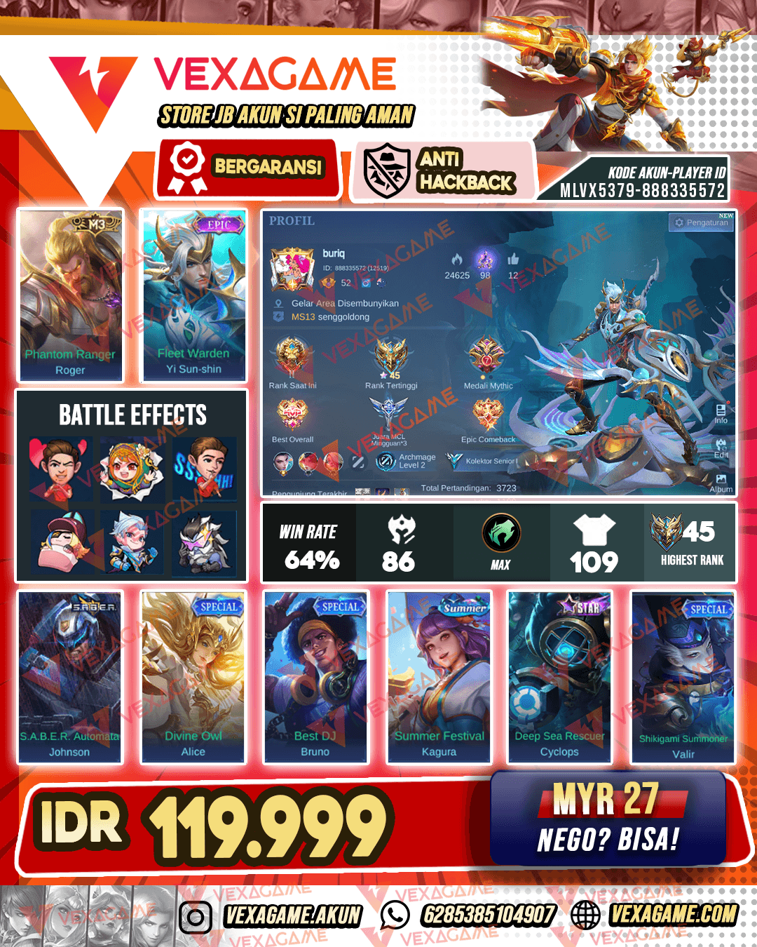 Yss Epic | Emblem MAX