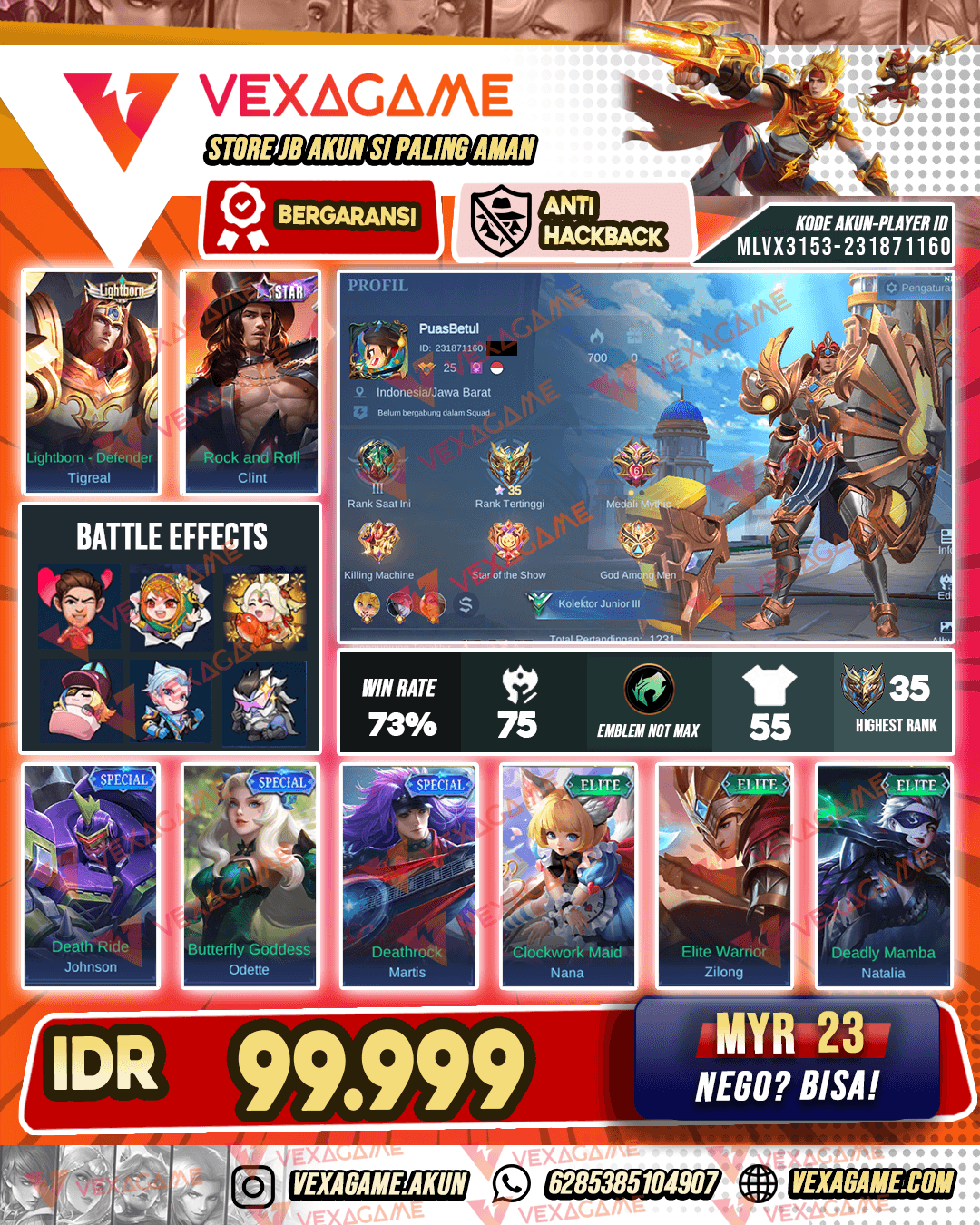 Akun Murah | Wr Cakep