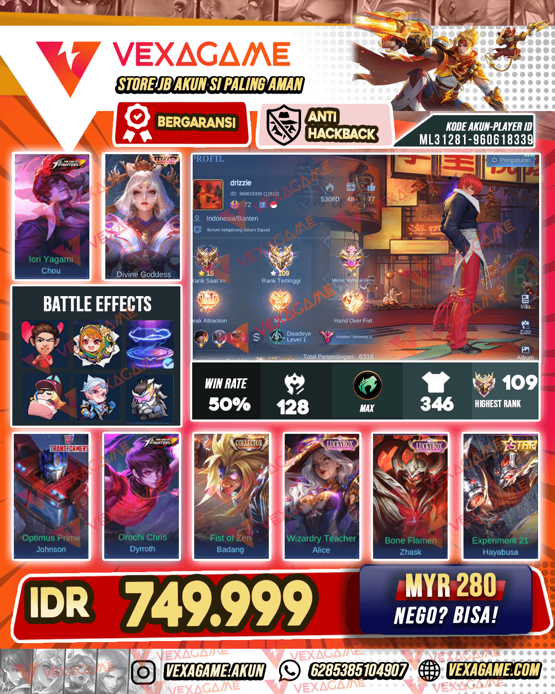 1 Legend | 3 KOF | 2 Transformer | Badang CC | Tas Tas ON