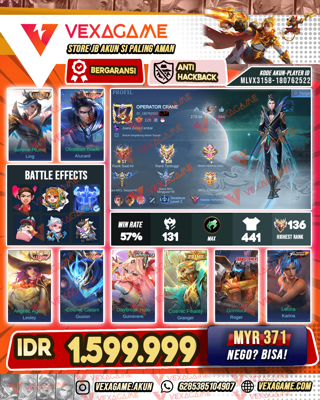 3 Legend | Ling Collector | Guinnever Aspirants