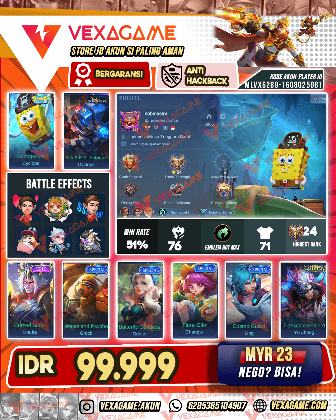 Cyclops Spongebob X Cyclops Saber