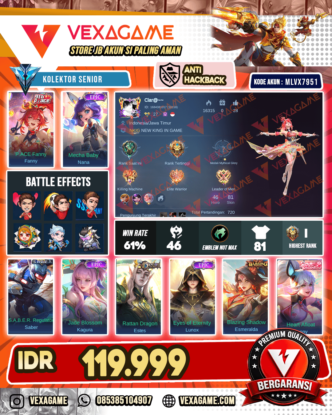 Fanny Pace | Nana Epic
